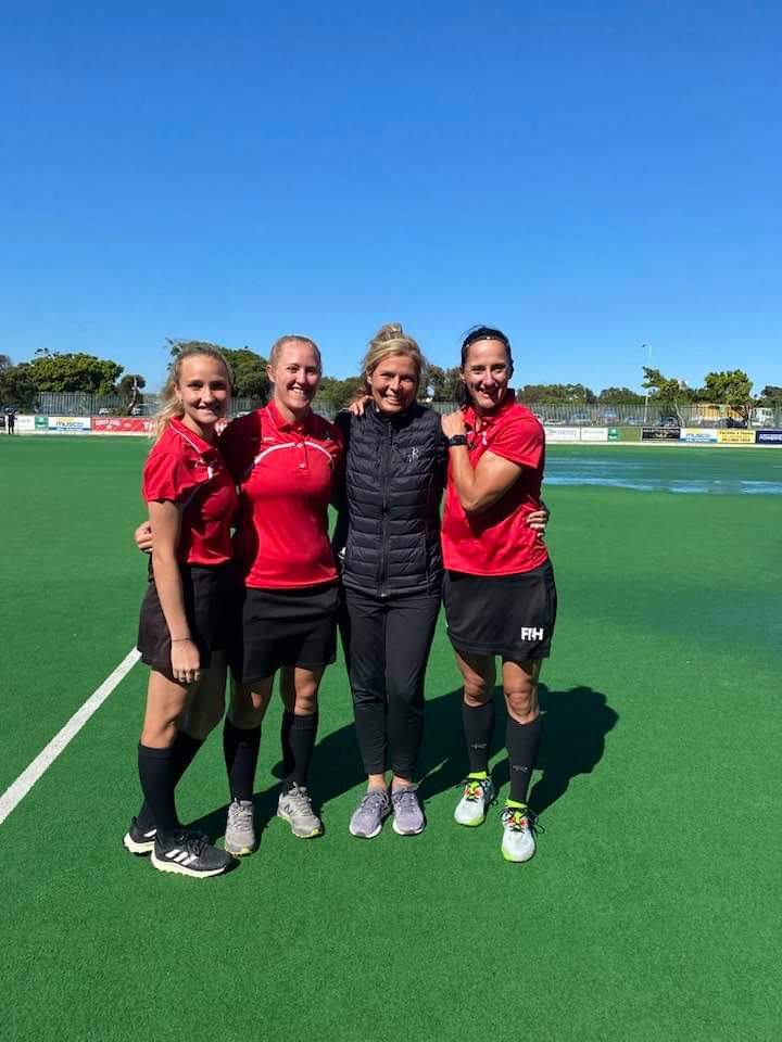 Ms Swanepoel an inspiration to young hockey players