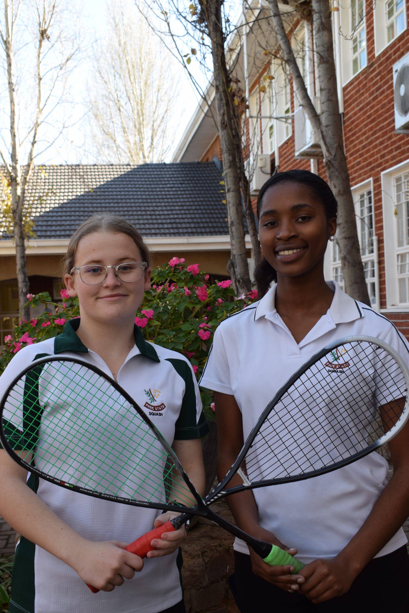 Squash players represent the Free State